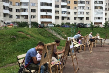 Клуб «Ладога» - Московский пленэр «Город будущего»